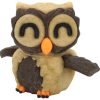 Tiny Owl Figurines – Pack of 4 Cute Miniature Owls with Keychain Slots for Display or Gifting – 3D Printed in Canada — 3D Printed Collectible by 3DCentral