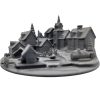 Village Miniature Model – Detailed Medieval Town Scene for Dioramas, Terrain & 3D Printer Benchmarking – No Supports – 3D Printed in Canada — 3D Printed Collectible by 3DCentral