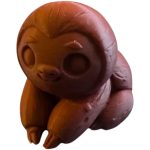 Cute Sloth Figurine – Relaxed Animal Decor for Desk, Shelf or Gift Display