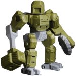 Dreadnought Mecha - Licensed KitCrafter Armored Robot Model Kit with 18 Parts
