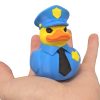 Police Officer Duck Figurine – Funny Law Enforcement Collectible for Desk Decor, Appreciation Gifts & Shelf Display – 3D Printed in Canada — 3D Printed Collectible by 3DCentral