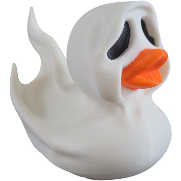 Spooky Ghost Duck Halloween Figurine
