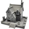 Stone House Miniature – Fantasy Cottage Terrain with Walled Base for Tabletop RPG Maps, Dioramas & Village Displays – 3D Printed in Canada — 3D Printed Collectible by 3DCentral