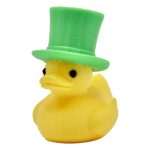 St. Patrick’s Day Duck Figurine – Lucky Green Hat Holiday Decor for Seasonal Displays, Novelty Irish-Themed Gift – 3D Printed in Canada — 3D Printed Collectible by 3DCentral