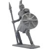 Skeleton Spearman Warrior Miniature – Undead Infantry Figure for Tabletop RPG Battles, Fantasy Dioramas & Wargames – 3D Printed in Canada — 3D Printed Collectible by 3DCentral
