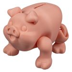 Chonky Piggy Bank – Adorable 3D Printed Coin Saver in Cute Animal Shape – Functional & Fun Home Decor – 3D Printed in Canada — 3D Printed Collectible by 3DCentral