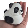 Panda Duck Figurine - Cute Dashboard Duck for Car Decor - Rubber Ducky Collectible - Unique 4x4 Ducking Gift - Cruise Duck for Hiding – 3D Printed in Canada — 3D Printed Collectible by 3DCentral
