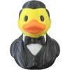 Wedding Groom Duck Figurine – Duck in Classic Tuxedo with Bow Tie & Slicked Hair – Funny Wedding Gift or Table Decor for Newlyweds – 3D Printed in Canada — 3D Printed Collectible by 3DCentral