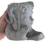 Infernal Gambit Dice Tower & Can Holder – Fantasy Dice Tower, RPG Accessories, Soda Can Holder for Tabletop Gaming, Demon Figurine Décor