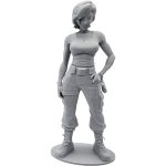 Female Military Figurine