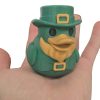 St. Patrick’s Leprechaun Duck Figurine – Lucky Green Duck Statue with Gold Beard & Hat for Holiday Decor, Collectors, and Irish-Themed Gifts – 3D Printed in Canada — 3D Printed Collectible by 3DCentral