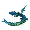 The Iron Sentinel Articulated Dragon Figurine – Aztec-Inspired Mechanical Collectible Sculpture for Desk Display or Decorative Display – 3D Printed in Canada — 3D Printed Collectible by 3DCentral