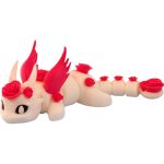 Articulated Cute Rose Dragon Figurine
