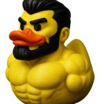 Gigachad Duck Figurine