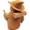 The Explorer Owl Figurine – Fantasy Owl Adventurer with Hat, Cloak & Staff – Owls & Dragons Collection – Paintable Miniature for Display or Dioramas – 3D Printed in Canada — 3D Printed Collectible by 3DCentral