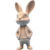 Well Dressed Rabbit Figurine – 3D Printed Bunny Statue for Painting, Display & Gifting – 3D Printed in Canada — 3D Printed Collectible by 3DCentral