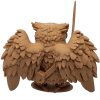 The Warrior Owl Figurine – Winged Fantasy Owl with Sword & Combat Gear – Owls & Dragons Collection – Paintable RPG Miniature – 3D Printed in Canada — 3D Printed Collectible by 3DCentral