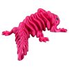 ArticuLotl Articulated Axolotl Desk Figurine – Pink Lizard Desk Pet for Teens & Adults – Decorative Display Sensory Collectible – 3D Printed in Canada — 3D Printed Collectible by 3DCentral