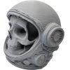 Dead Astronaut Skull Statue – Helmet Skull Décor for Sci-Fi, Gothic, and Outer Space Aesthetic Displays – 3D Printed in Canada — 3D Printed Collectible by 3DCentral