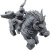 Armored Angel on Warhorse Figurine – Celestial Knight Miniature with Wings and Steed for Fantasy RPG, Dioramas, or Display – 3D Printed in Canada — 3D Printed Collectible by 3DCentral