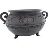 Ornate Cauldron – Decorative Gothic Cauldron with Intricate Detailing and Curled Handles – Halloween Prop, Fantasy Display or Altar Bowl – 3D Printed in Canada — 3D Printed Collectible by 3DCentral