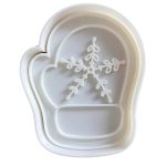 Christmas Mitten Cookie Cutter Set (3" 4" 5") – Cozy Winter Cookie & Fondant Mold – 3D Printed in Canada