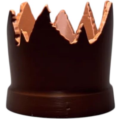 Broken Flower Pot Crown – Unique Decorative Planter Accent for Garden & Indoor Use – 3D Printed in Canada — 3D Printed Collectible by 3DCentral