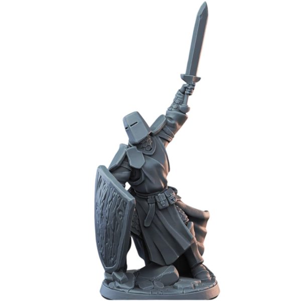 Miniature Chevalier en armure – Guerrier médiéval
