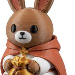 Almoner Bunny Collectible Figurine - Unique Desk Decor for Adults