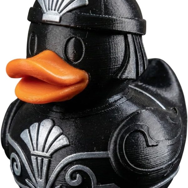 Canard Art déco au casque romain