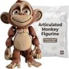 Articulated Monkey – Interactive Desk Buddy — 3D Printed Articulated Figurines by 3DCentral