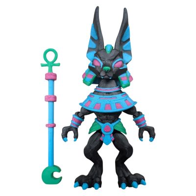 Articulated Twisty Anubis Figurine – Mythical Egyptian Jackal Collectible for Display or Desktop – Highly Detailed Poseable Figure — 3D Printed Collectible by 3DCentral