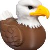 Bald Eagle Duck Figurine – Patriotic Hybrid — 3D Printed Ducks by 3DCentral