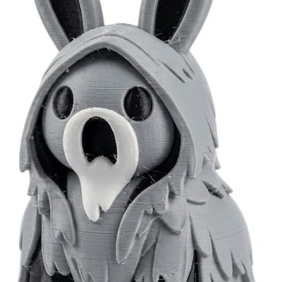 Banshee Bunny Collectible Figurine - Unique Desk Decor for Adults — 3D Printed Collectible by 3DCentral
