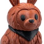 Bigfoot Bunny Figurine – Mythical Forest Creature Decor for Desk, Shelf or Collection Display – Cute Sasquatch Rabbit Hybrid Statue – Fantasy Woodland Aesthetic – 3D Printed in Canada