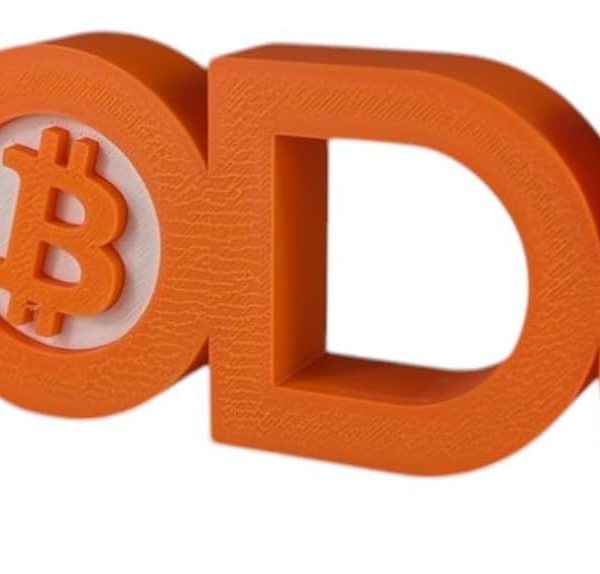 Bitcoin HODL Display Sign
