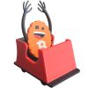 Bitcoin Roller Coaster Figurine — 3D Printed Figurines by 3DCentral