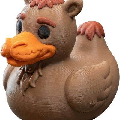 Camel Duck Collectible Figurine – Cute Animal Mashup Duck Sculpture for Display, Gifting, or Desk Decor — 3D Printed Collectible by 3DCentral