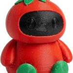 Chili Pepper Robot Collectible Figurine - Unique Desk Decor for Adults - Conversation Starter