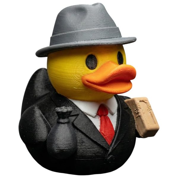 Canard courtier en matières premières