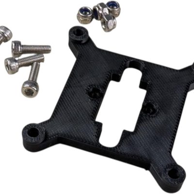 Cooling Adapter – Compatible with Bitaxe SHA256 Miners | Ice Cooler Tower Socket Mod for Enhanced Airflow and Heat Dissipation — 3D Printed Collectible by 3DCentral