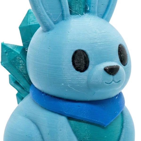 Crystal Bunny Elemental Figurine