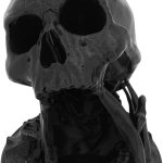 Desert's Kiss Skull Dice Tower – Gothic Dice Roller for RPG, Fantasy Tabletop Gaming Decor, 6.5" Fantasy Skull – 3D Printed in Canada