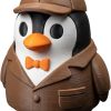 Detective Penguin Figurine – Mystery Collectible — 3D Printed Penguins by 3DCentral