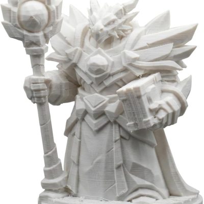 Dragon Air Wizard Figurine – 36mm Fantasy Collectible Miniature for Painting, Display & RPG Scenes – Draconic Elemental Mage Figure — 3D Printed Collectible by 3DCentral