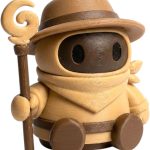Dust Devil Robot Collectible Figurine - Unique Desk Decor and Conversation Starter - Gift for Adults