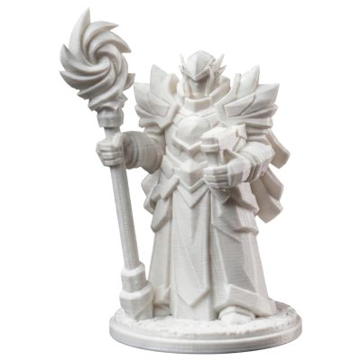 Elf Air Wizard Figurine – 36mm Fantasy Collectible Miniature for Painting, Display & RPG Roleplay – Elegant Wind Mage Elf Figure — 3D Printed Collectible by 3DCentral