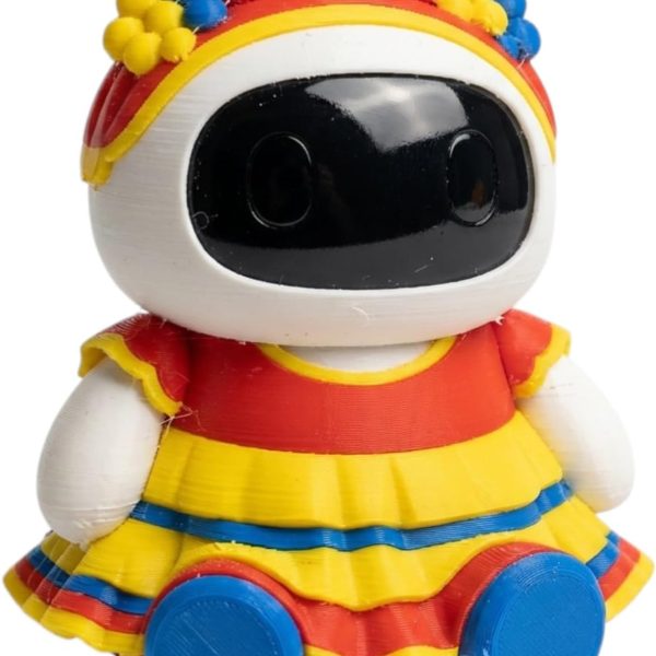 Folklorico Dancer Robot Figurine
