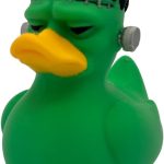 Frankenstein Duck Figurine – Funny Horror Rubber Duck Monster Decor for Desk, Shelf, or Halloween Display – Unique Collectible Gift for Horror Fans & Duck Lovers – K3D – 3D Printed in Canada