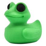 Funny Frog Duck Figurine – Funny Green Amphibian Duck Hybrid for Desk Décor or Gag Gift